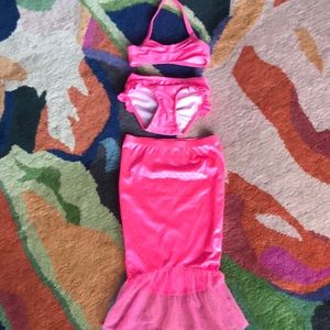 Girls Mermaid Swimsuit